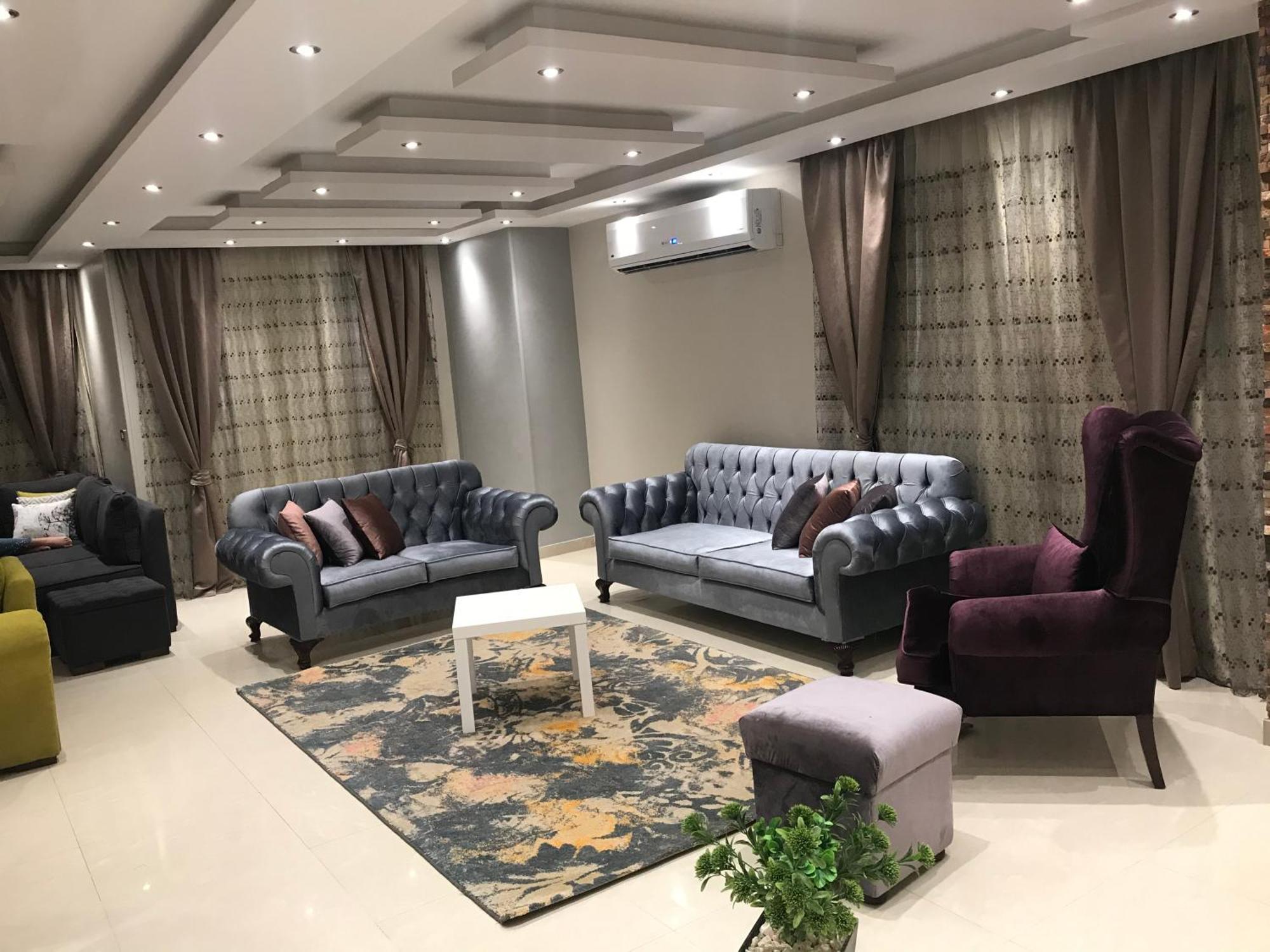 Cozy And Modern Apartment For Rent In Mohandessin 开罗 外观 照片